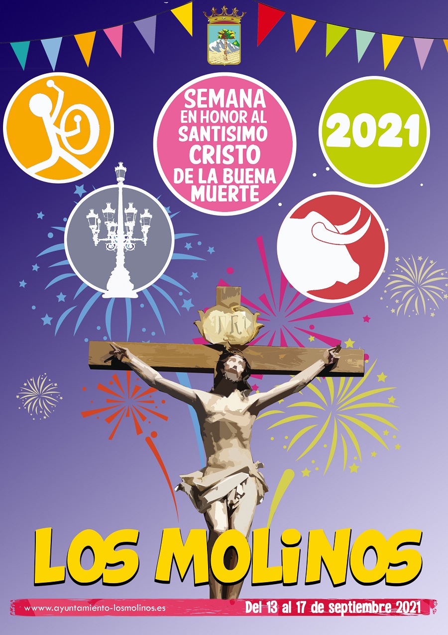 Fiestas patronales en honor al Santísimo Cristo de la Buena Muerte 2021 Los Molinos